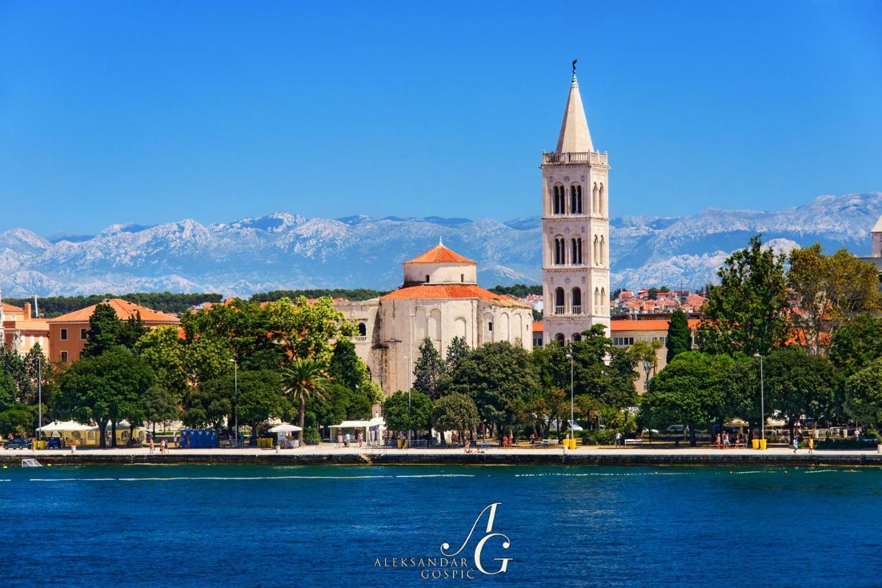 Holiday Apartment Zadar - With Summer Balcony And Parking Exterior foto