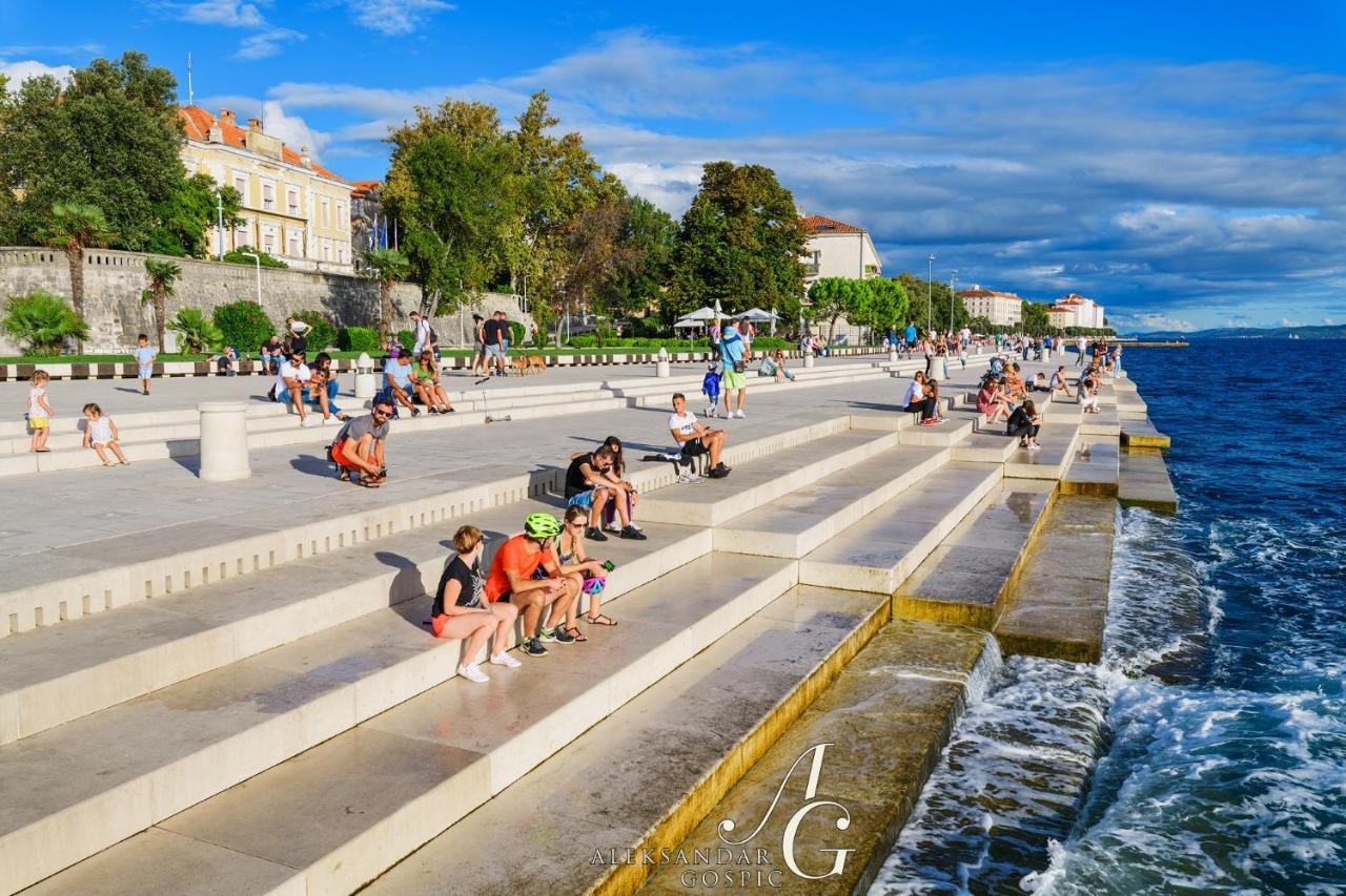 Holiday Apartment Zadar - With Summer Balcony And Parking Exterior foto